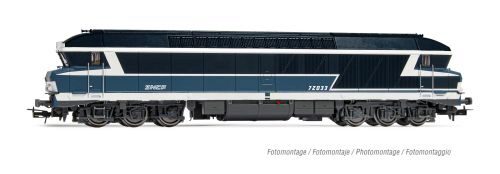 Jouef HJ2603 SNCF Dieselokomotive CC72000 blau, Ep V
